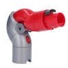 Vacuum Cleaner Bottom Adapter ABS 180° Rotation Vacuum Adapter Parts