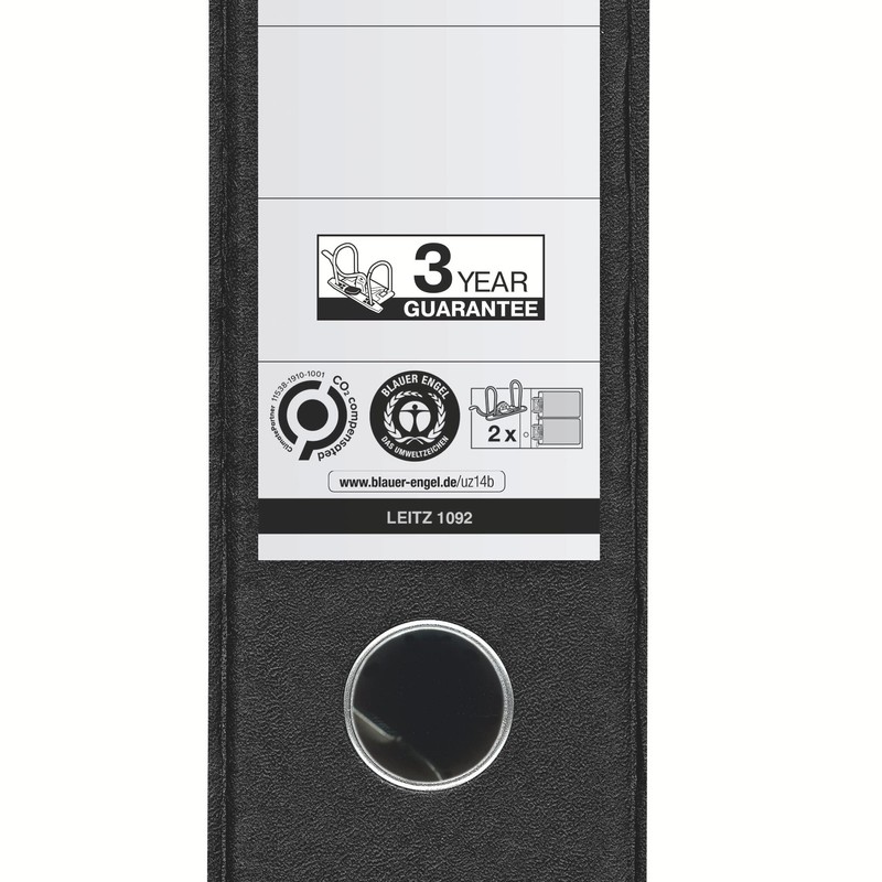 Leitz Double Lever Arch File Polypropylene Plastic Dual Hole Precision