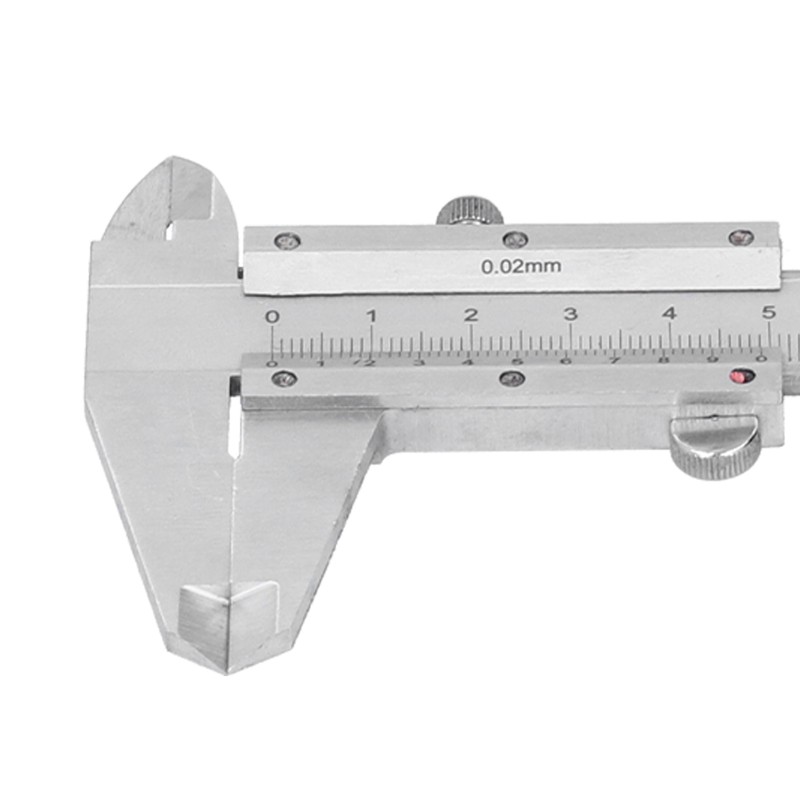 Vernier Scale High Carbon Steel Measurement Gauge Ruler Tool for