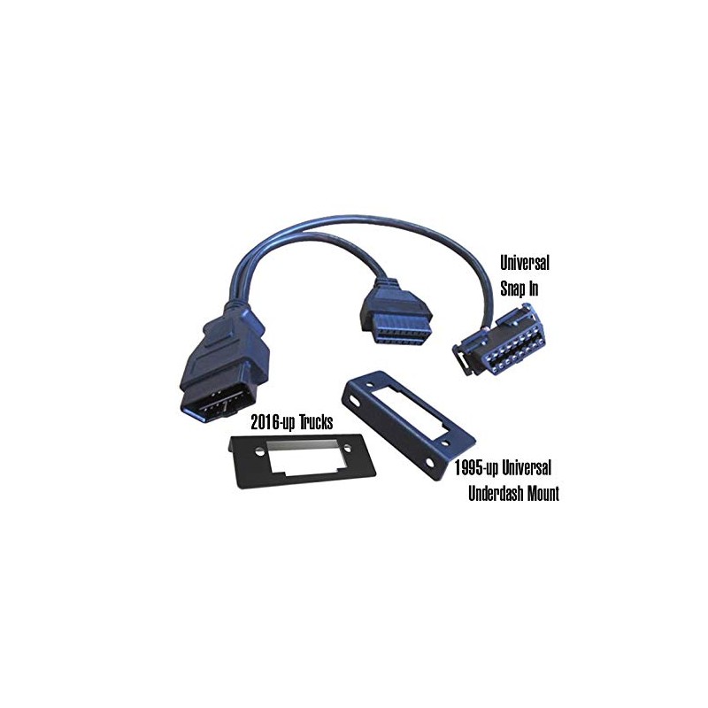 Mobilistics OBD2 Y Adapter/Splitter Extension Cable GPS Universal Snap-in Or