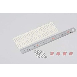 Parts & Accessories 20Pcs/Lot Paper Hinges/Hinge Folding Leaf/aileron Tail Wing Connector, KT, Foam, balsa rc Airplane Universal - (Color: L20XW13mm (Medium))