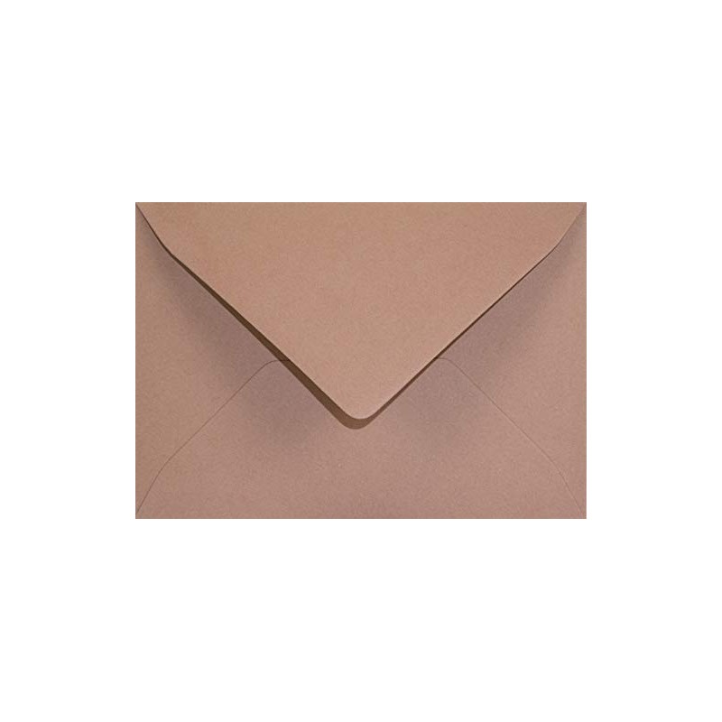 Keaykolour Rosebud 25 Dark Rose DIN B6 Envelope Pointed Flap