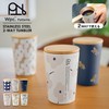 [2024] Wpc. Patterns W126-9088-204 Stainless Steel 2-Way Tumbler, Camellia, Navy,