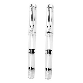 Gatuida 1set Refillable Brush Pen Set Portable Calligraphy Writing Tool for Students and Artists Smooth Tip for Easy Painting and Chinese Writing 2pcs