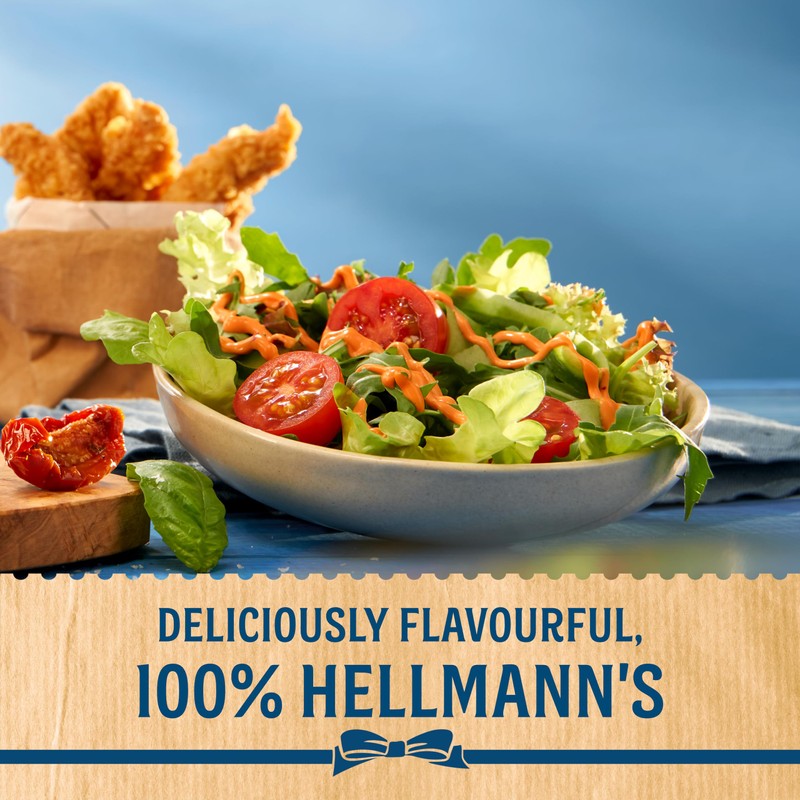 Hellmann's Spicy Ranch Sauce made with buttermilk & chillies add