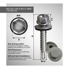 Doja Industrial Self-Tapping Screws 4.8 x 19 + M8 Cover