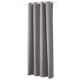 Woltu #329 - 250 g/m² Heavy Opaque Blackout Curtain - Thermal Curtain with Eyelets - Blackout Curtains - Height: 175 / 225 / 245 cm, 135x225 cm