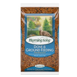 Morning Song Morning Song Dove & Ground Feeding Wild Bird Food, Quail, Pigeon and Dove Food Seed Mix for Outside Feeders, 7-Pound Bag