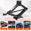 Scissor Car Jack 2 Ton (4409 lbs) Tire Changing Kit