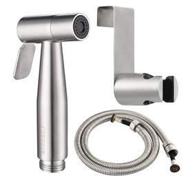 Ciencia WS024S Bidet Hand Held Sprayer for Toilet Sprayer Premium Stainless Steel Sprayer Shattaf Complete Set for Toilet