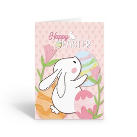 Stonehouse Collection | Sweet Easter Bunny Card Packs | Spring Time Cards 12 Count | Perfect for Easter Celebrations, Teachers, Classroom (Hiding Eggs)