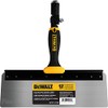 DEWALT 12" Offset Knife, 0.5mm Stainless Steel FLEX Blade |