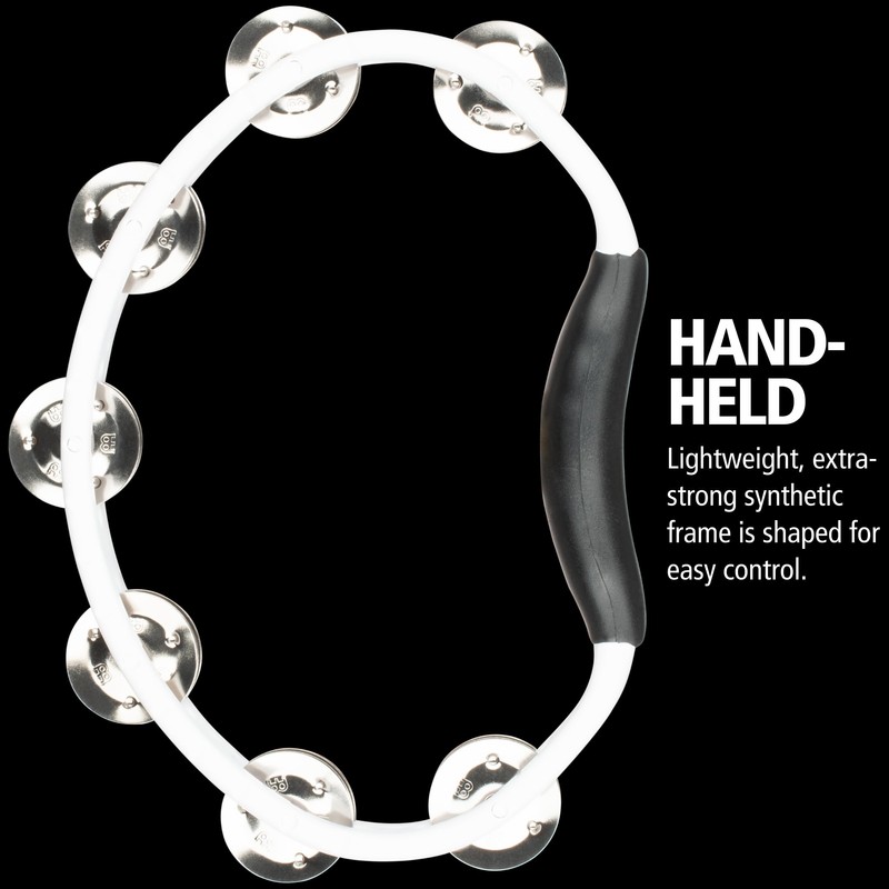 Meinl Percussion Headliner Hand Tambourine - 2-Row Tambourine - With