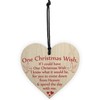 RED OCEAN One Christmas Wish Tree Memorial Heaven Gift Memory