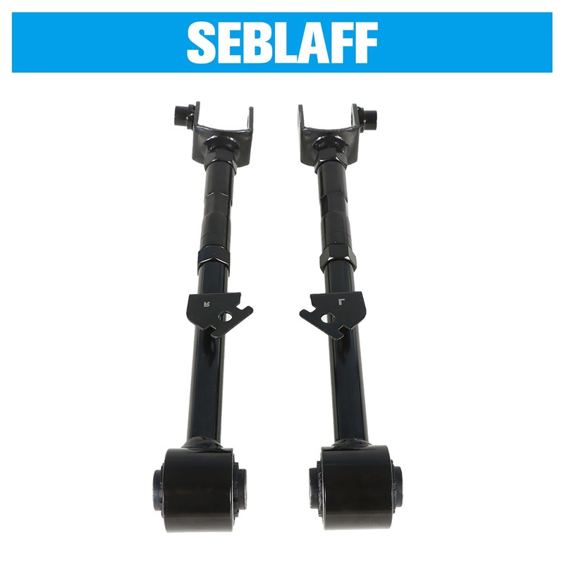 SEBLAFF 2-Pack Adjustable Rear Alignment Camber Arm Kit Replacement for