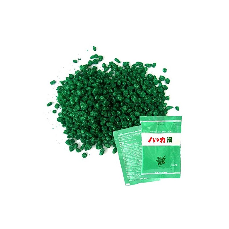 Hot Water Bath Salt, Cool Bath Salt, Kitami Peppermint Yu,