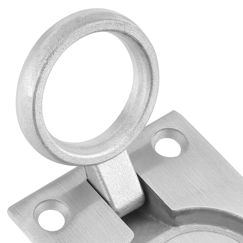 FUNSUEI 4 PCS Flush Mount Lifting Ring Pull Handle, Square