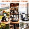 Soporte Flexible para Celular y Tablet, Stand de Silicona Plegable