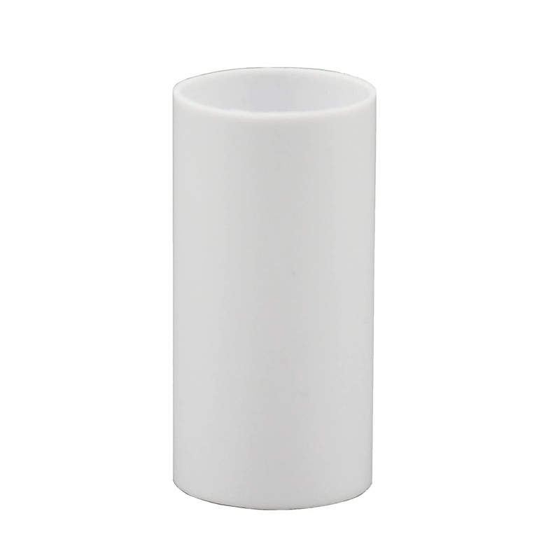 Creative Hobbies Set of 6, 3 Inch Tall White Plastic