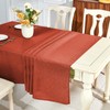 IVAPUPU Fall Tablecloth Rectangle Linen Table Cloth Rectangle Table Waterproof