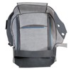 SecosAutoparts Driver Side Bottom Replacement Cloth Seat Cover Gray Compatible