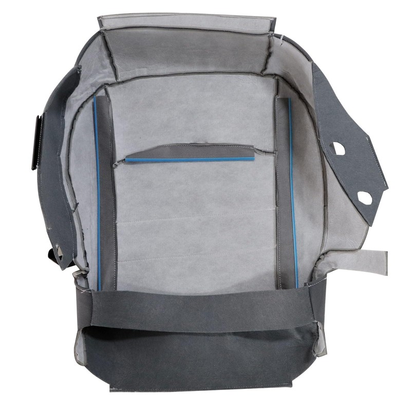 SecosAutoparts Driver Side Bottom Replacement Cloth Seat Cover Gray Compatible