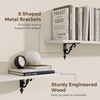 RICHFOCUS Floating Shelves for Wall Decor, 47.3W x 8D Wall