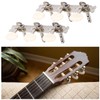 Pack of 2 Guitar Machine Heads Buttons, Mechanical Tuning Pegs