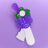 MIJOMA Fruit Design Handheld Fan Set of 4 7x13.5cm Powerless