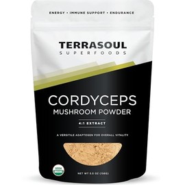 Terrasoul Superfoods Organic Cordyceps, 5.5oz