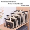 SZXFMY 10 Pack Handbag Storage Organizer Dust Bags Transparent Purse
