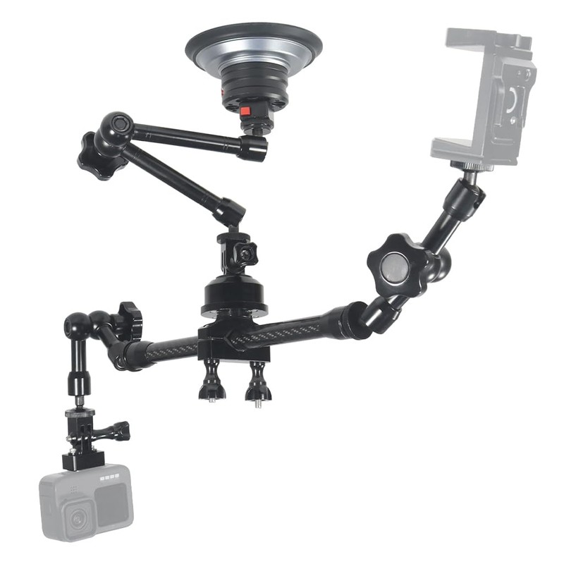 CS PRIORITY Aluminum Alloy 7" 11" Adjustable Magic Arm Bracket