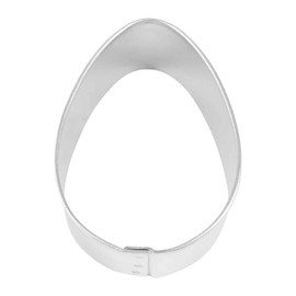 (1Pcs) Easter Egg Cookie Cutter 2.5'' Metal