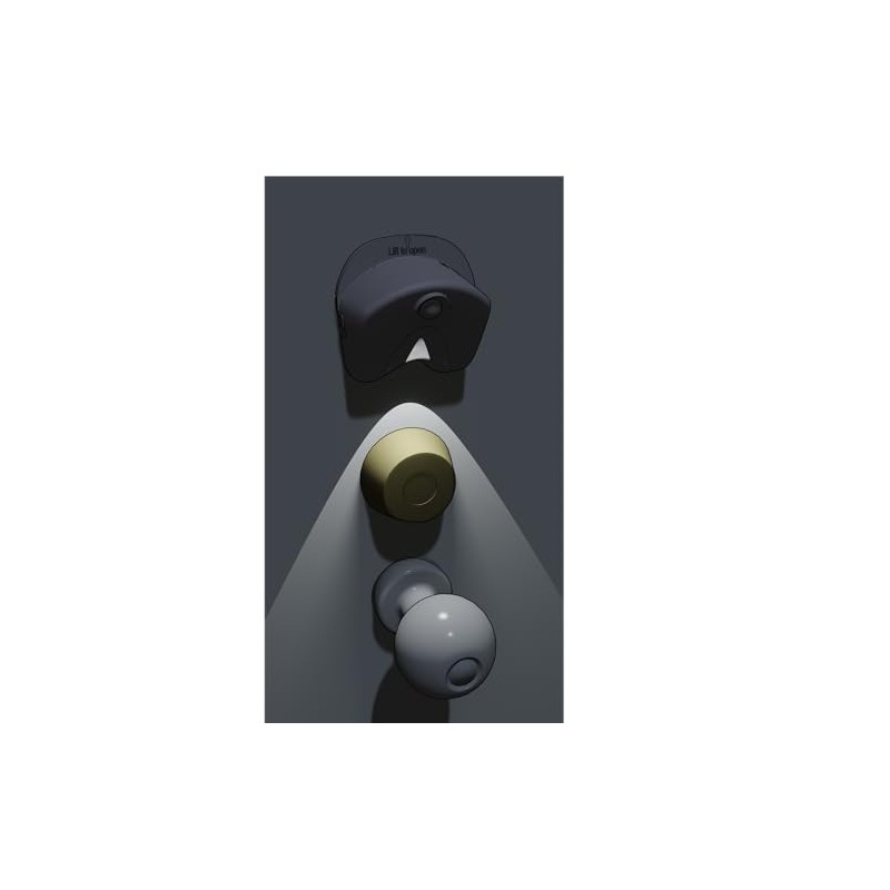 Jokari Lock Light Easy to Install Motion-Activated Deadbolt Illuminator for