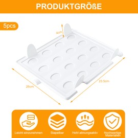 ATSGJLZN T-Shirt Organiser, Stackable, Closet Organiser, Adult and Children's Wardrobe Organiser, Stackable for T-Shirts, Pack of 10