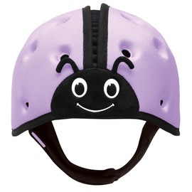 SafeheadBABY Award-Winning Infant Safety Helmet Baby Helmet for Crawling Walking Ultra-Lightweight Baby Heagear Expandable and Breathable Toddler Soft Helmets - Ladybird Purple