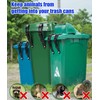2 Pcs Trash Can Locks for Anti Animals, Universal Garbage