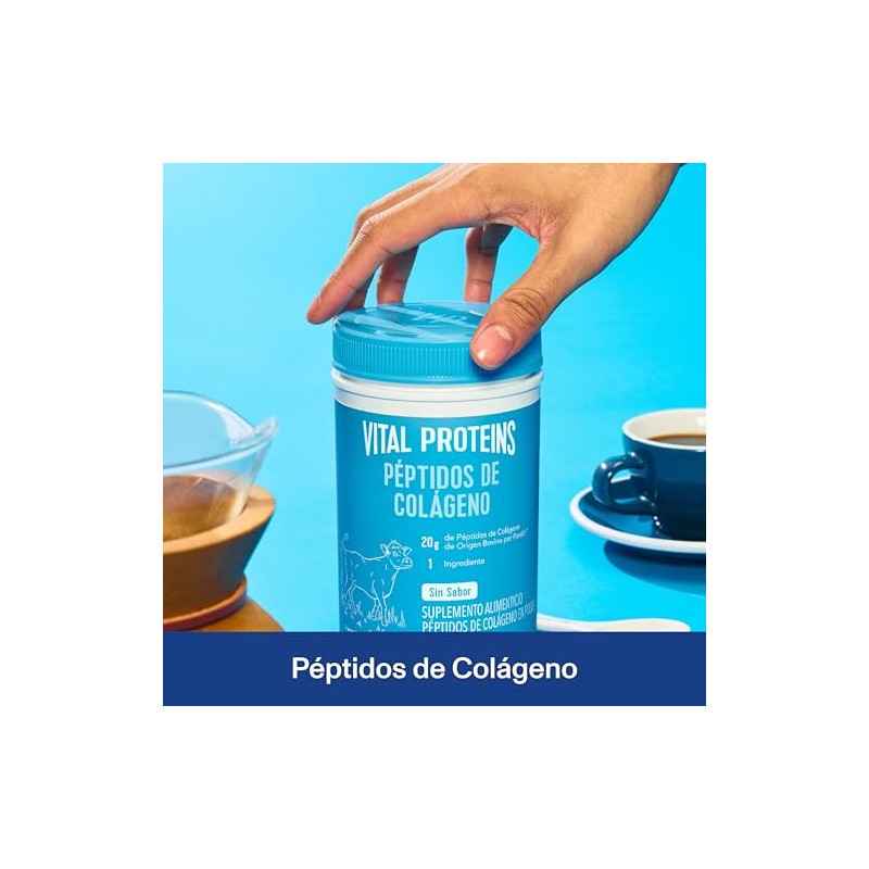 Vital Proteins Péptidos de Colágeno Bovino Sin Sabor 284g
