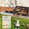 Cute Bunny Design, Spring Easter Garden Flag, 12x18 Inch Weather-Resistant
