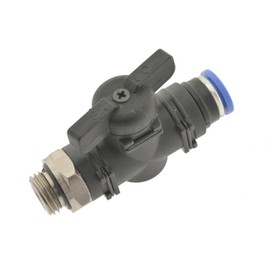 IQS Stop Valve with Cylindrical Thread G 1/8 Inch - 8 mm Plug Connection