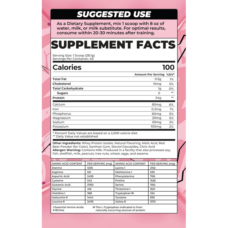 BOA Isolate Protein with Vitamin B6 and Zinc - Low-Sodium