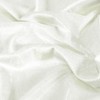 P Pothuiny Ivory White Velvet Fabric by The Yard, 1