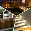 Geelin 32 Pcs Solar Deck Lights Outdoor, Waterproof LED Solar