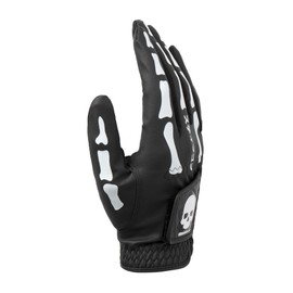 TULANG BLACK Men's Bone Golf Glove Right Hand Touran Black V2 (24RH_Right Hand)