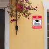 Large Video Surveillance Signs, 14x10 Inches No Trespassing Sign Private