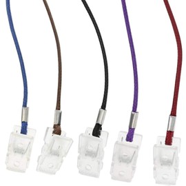 Napkin Clip, Napkin Holder Chain, Napkin Chain, 5 Pieces Napkin Clips, Chain Napkin Holder, Neck Napkin Chain with Clip Chain, Napkin Clips, Napkin Chain for Seniors