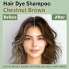 Champ Tinte para Cabello 3 En 1 para Cabello Gris,