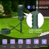 K KASONIC - 24 Hour Outdoor Stake Timer, 6 Outlets