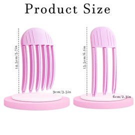 Volumizing Hair Clips Instant Root Lift Hair Clip for Women Painless No Trace Hair Tools Perfect for Voluminous Bangs and Hairstyles Suitable for All Hair Types Professional Styling Comb (4 Pcs)