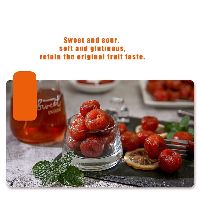 Hawthorn Preserved Fruit 17.6oz,Hawthorn Ball, Hawthorn preserves 500g/bag